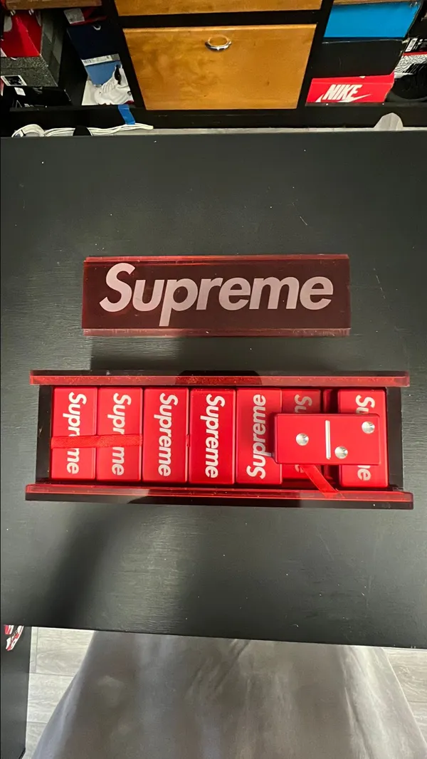 Supreme aluminum Dominoes set *new* · Whatnot: Shop, Sell, Connect
