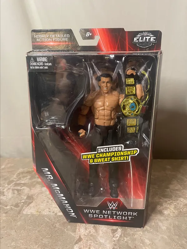 WWE Elite Network Spotlight Vince Mcmahon selling