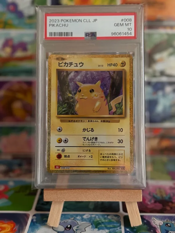 ピカチュウ クラッシックPSA10 2023 CLL JP PIKACHUポケカ PSA 10 2023 Pokémon CLL JP Pikachu Japanese Card #008 · Whatnot