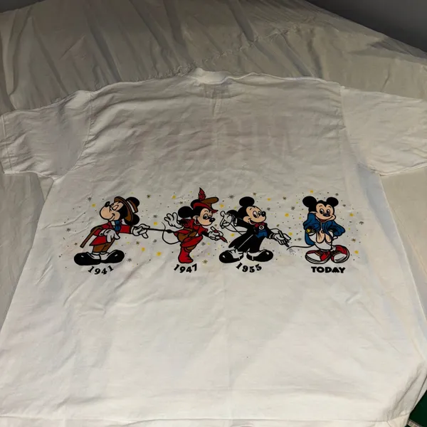 Mickey through the Years Vtg T shirt · Whatnot: Shop, Sell, Connect
