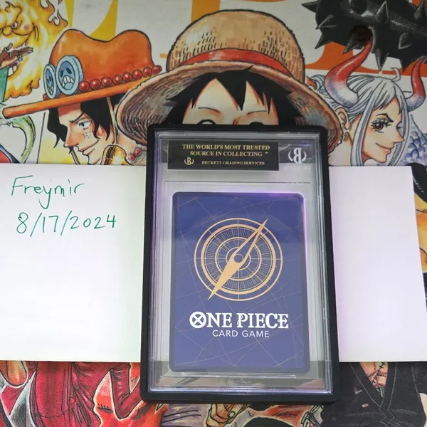 BECKETT BLACK LABEL 10 MANGA ZORO ONE PIECE OP-06 · Whatnot: Shop