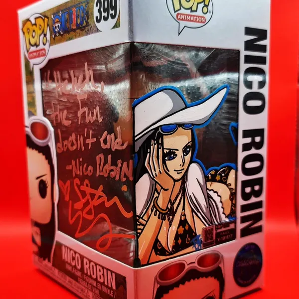 Store Nico Robin Autographed One Piece Funko Pop