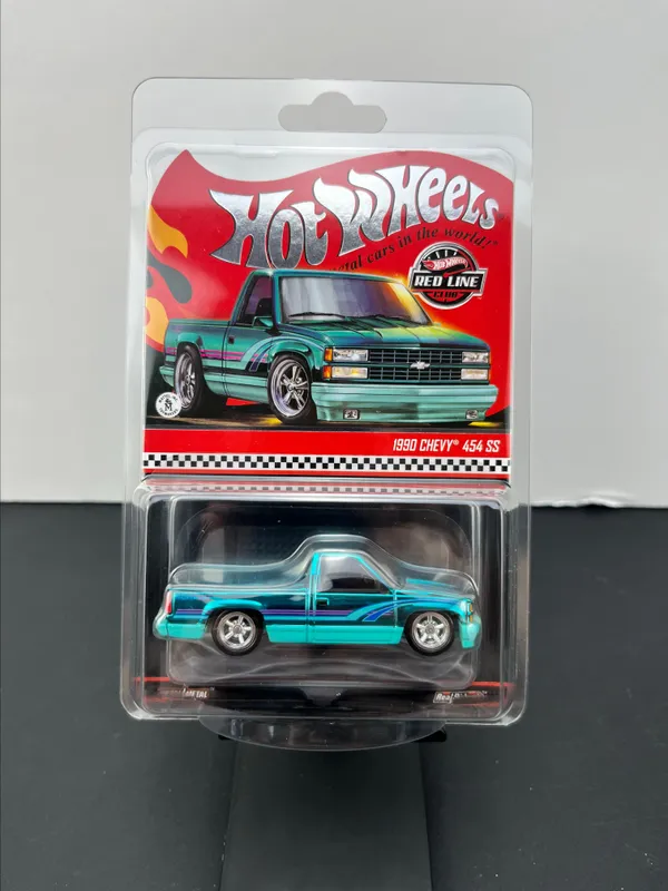 Hot Wheels 2025 RLC Redline Club 1990 Chevy 454 SS Teal