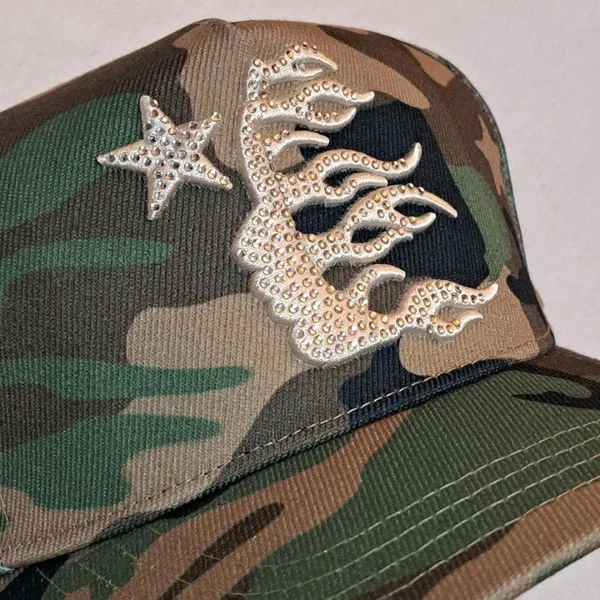 美品 HELLSTAR OG GLAY CAMO SNAP BACK CAP 【公式通販】
