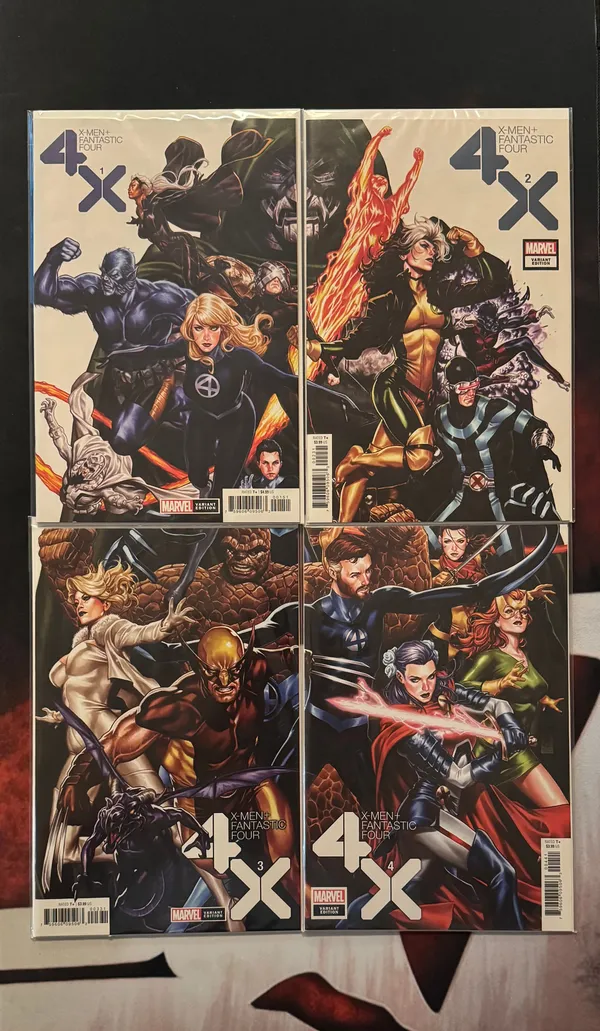 X-Men / Fantastic Four, Vol. 2 #1-4 (Complete series