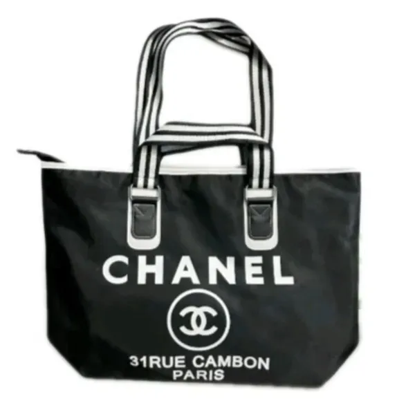 CHANEL ブラック トートバッグ 31 RUE CAMBON PARIS❤️ NEW CHANEL Paris 31-Rue Cambon Paris Tote WITH matching
