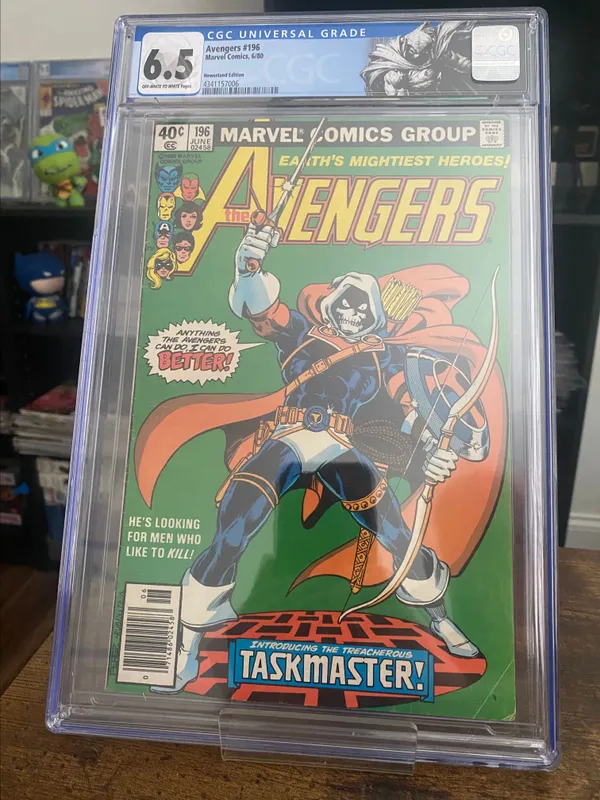 Key! Taskmaster 1st appearance Avengers #196 Special Label CGC 6.5