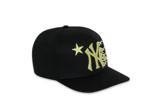 未使用品 HELLSTAR NY BLACK SNAP BACK CAP Hellstar NY Snapback Grey Black – PIECES