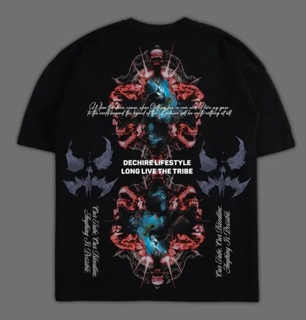 DECHIRE SCARECROW | CERTIFIED INSANE 'LIMITED' OVERSIZED TEE IN