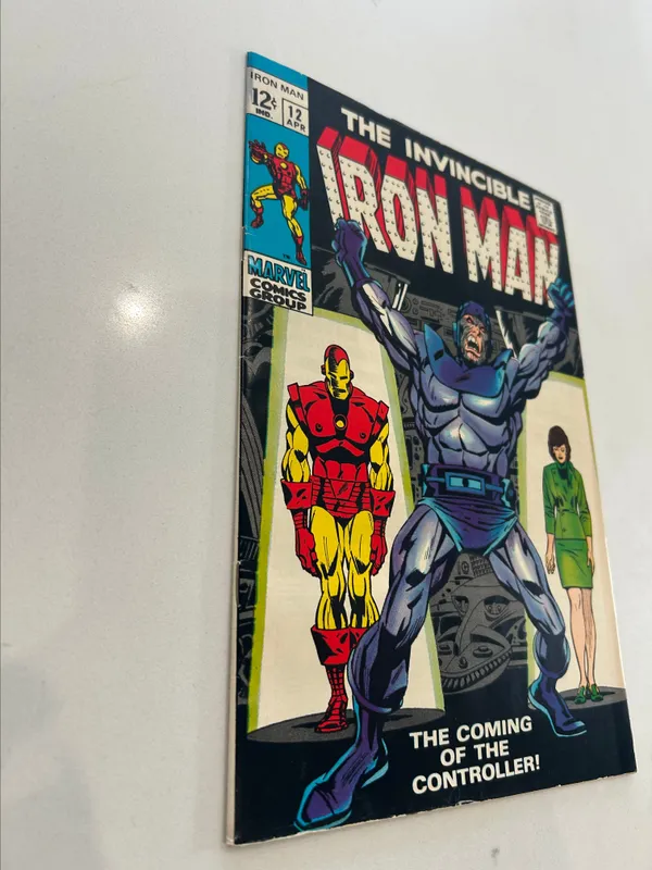 IRON MAN #12 (Marvel, 1969) - Origin & 1st Appearance Controller