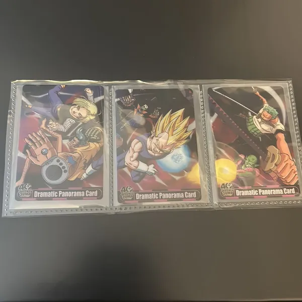 40th Weekly Jump One Piece x Dragon Ball Crossover Vintage Card