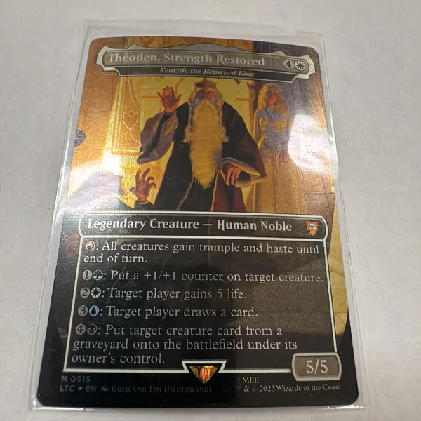 Theoden, Strength Restored (Kenrith, the Returned King)(foil