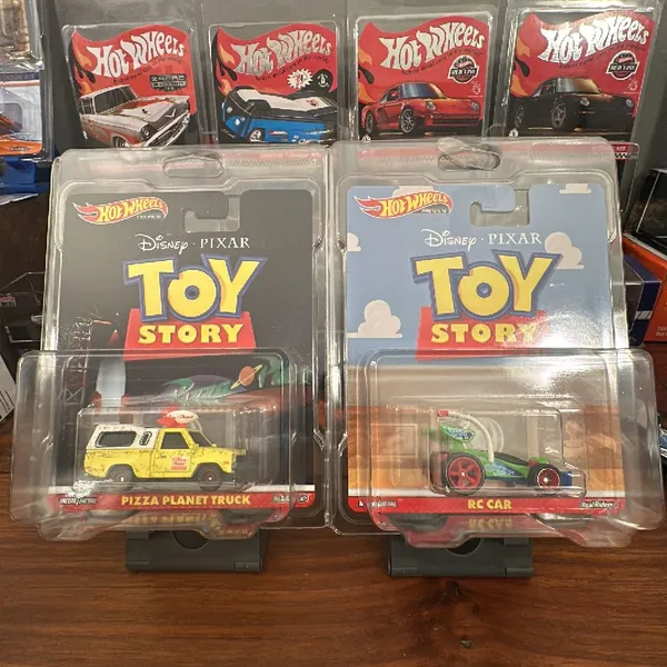 20-60代 人気ファッションブランド Hot Wheels Set Car RC and Truck Planet Pizza Story Toy ミニカー