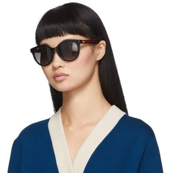 GUCCI サングラス GG0702SKN-004 BLACK/GRAY ユニセックス GUCCI 国内正規品 グッチ サングラス GG0702SKN-004 ブラック