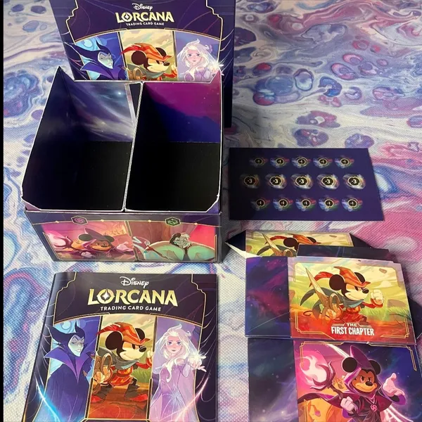 Disney Lorcana The First Chapter Illumineers Trove Box And