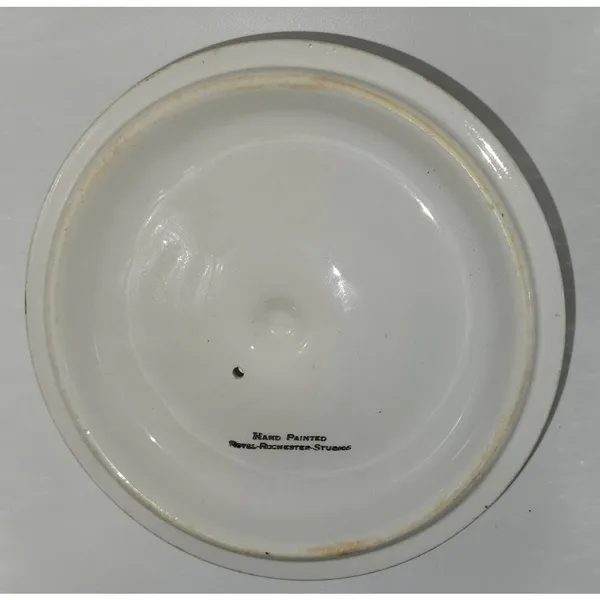 Royal Rochester Porcelain Silver Plate 8