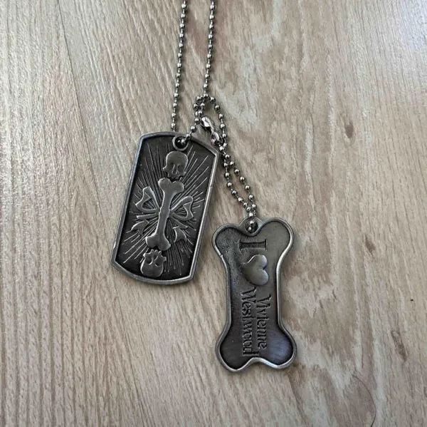 Vivienne Westwood dog tag necklace · Whatnot: Shop, Sell, Connect