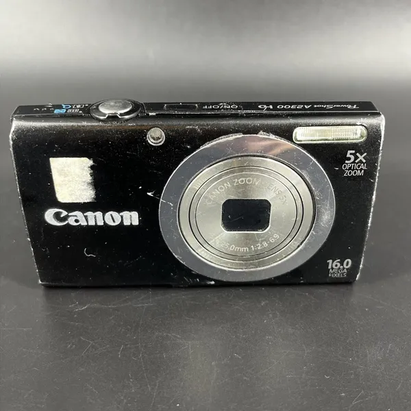 Canon PowerShot A2300 ブラック ジャンク キャノン Canon Powershot A2300 Digital Camera 16.0 MP 5x Optical Zoom