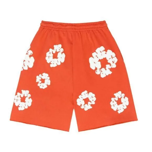NEW Denim Tears The Cotton Wreath Shorts Orange XL · Whatnot