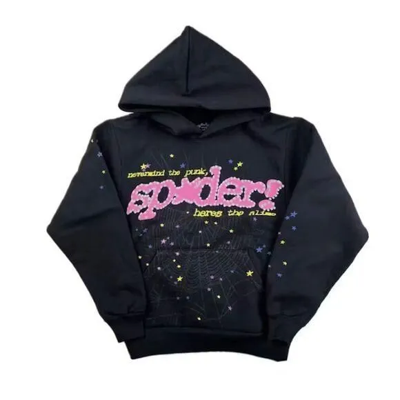 NEW Sp5der P*NK V2 Hoodie Black Size XL · Whatnot: Shop, Sell, Connect