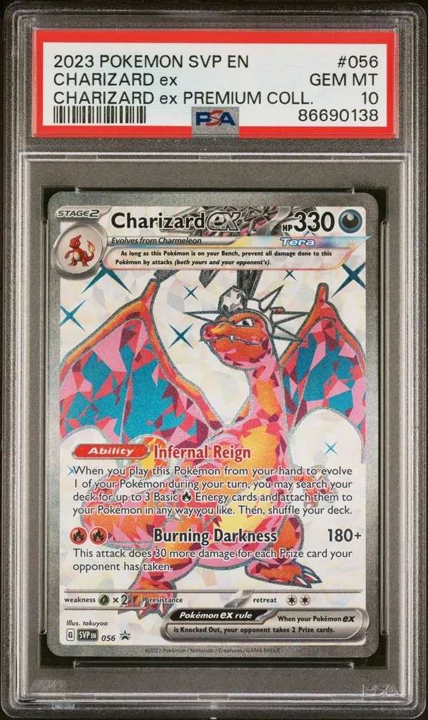 2023 PokéMon TCG Charizard EX #056 PSA 10 · Whatnot: Shop, Sell