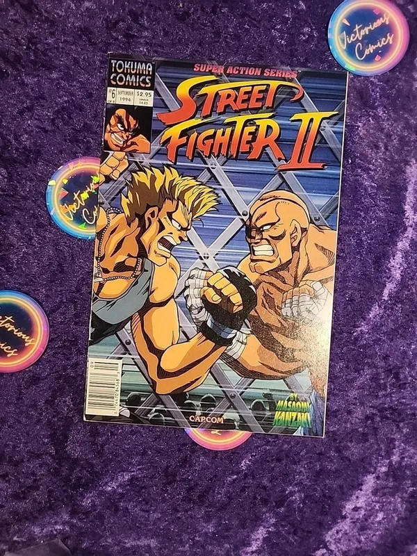 STREET FIGHTER II #6 VOL. 1 HIGH GRADE TOKUMA COMIC BOOK · Whatnot